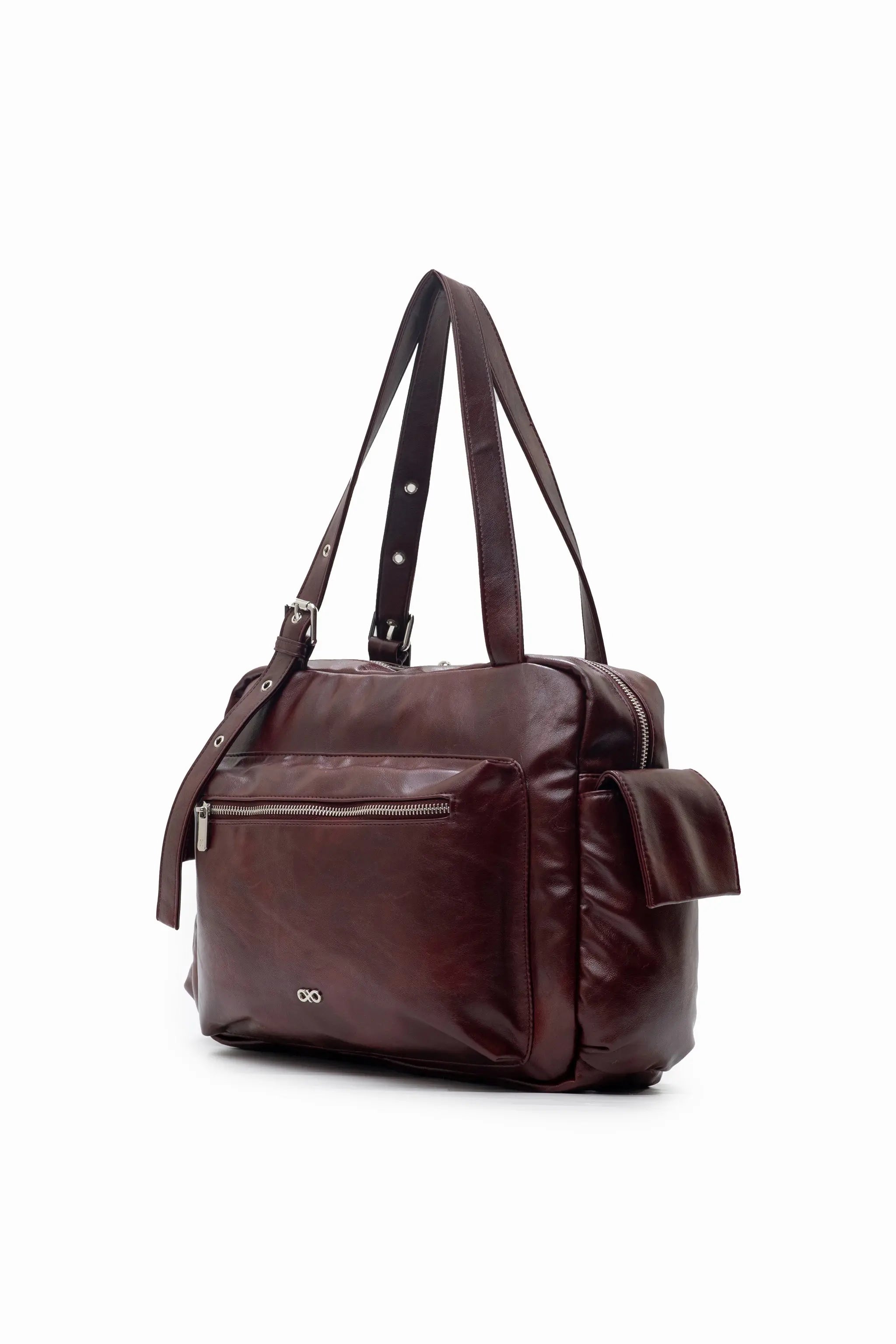 EVERYDAY CITY TOTE BAG IN CHERRY 