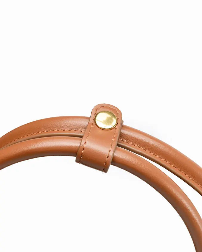 SIGNATURE POCKET L REI TOTE BAG IN CAMEL TSL Singapore