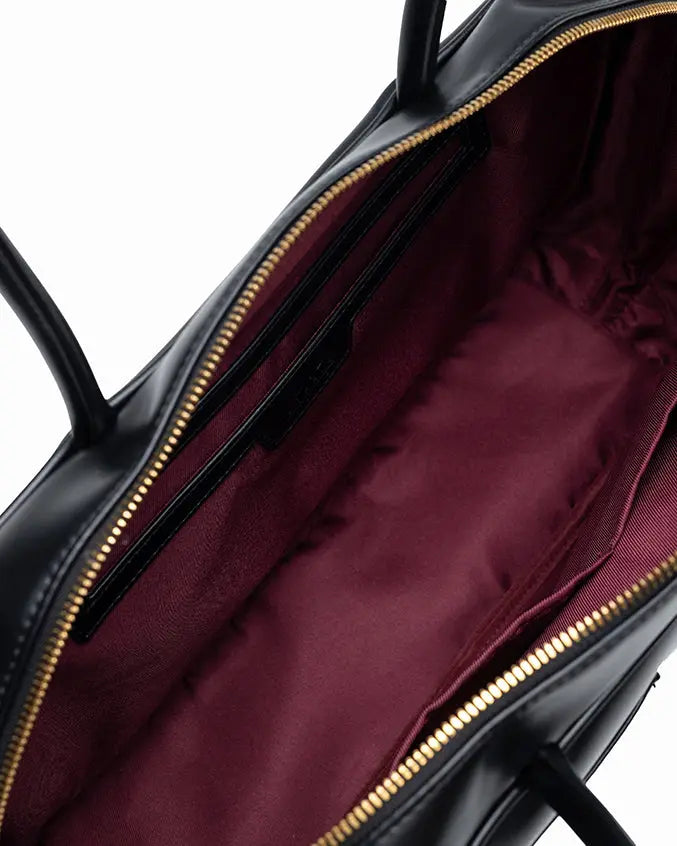 SIGNATURE POCKET L REI TOTE BAG IN BLACK TSL Singapore