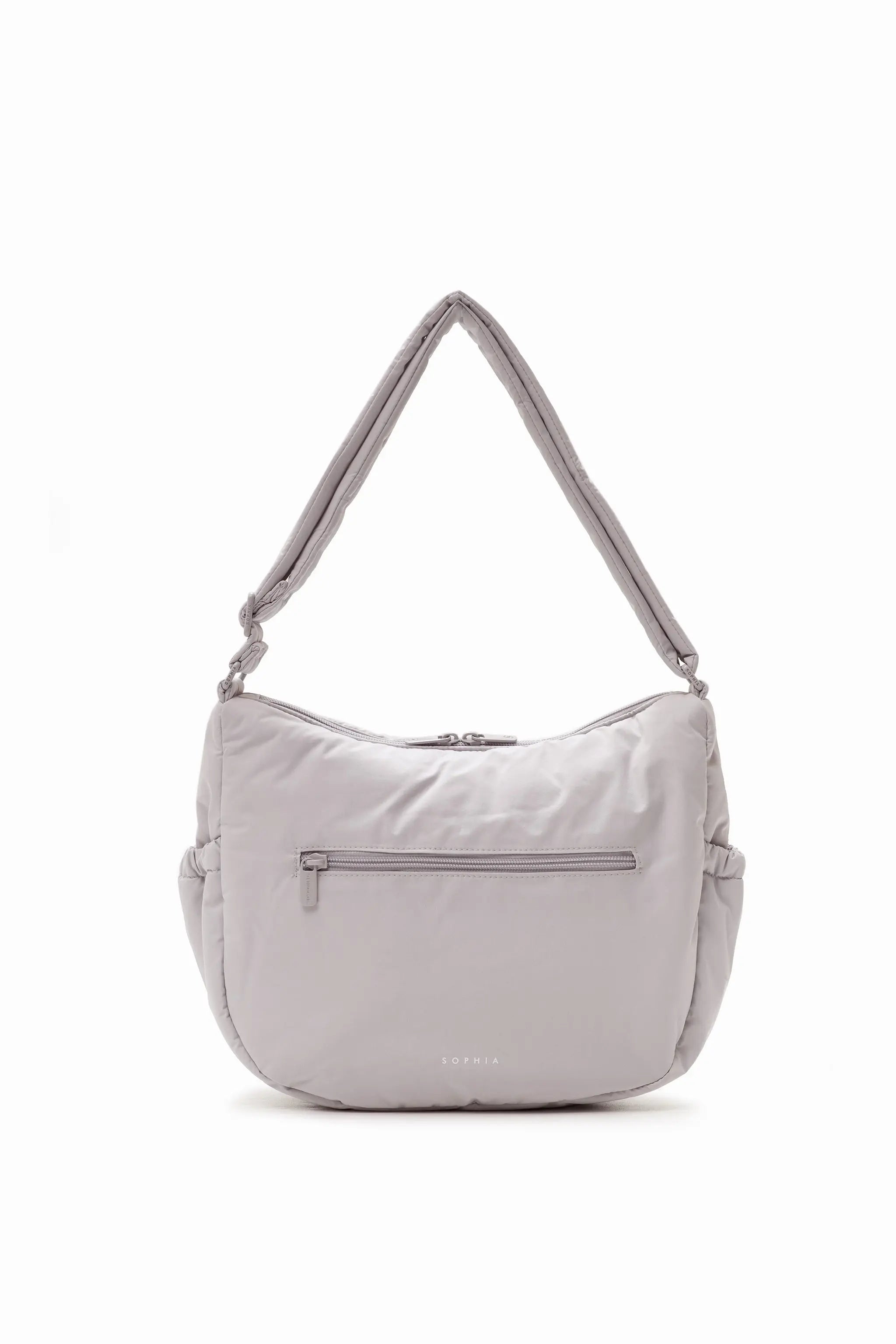 SIGNATURE POCKET CROSSBODY BAG 2.0 IN COSY DOVE GREY 