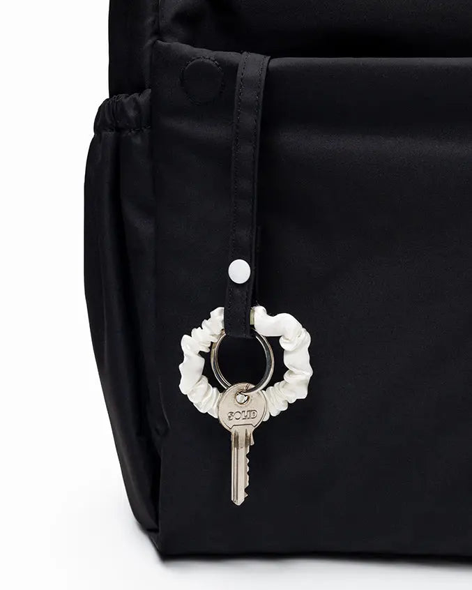 COSY LUXE UTILITY BACKPACK IN JET BLACK TSL Singapore