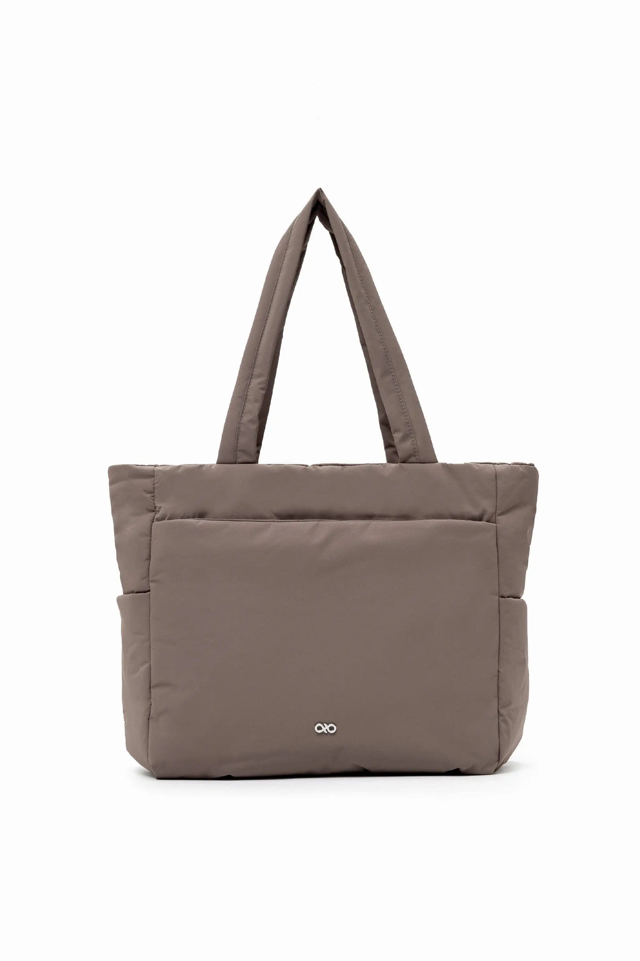 POSH TOTE BAG 2.0 IN TAUPE 