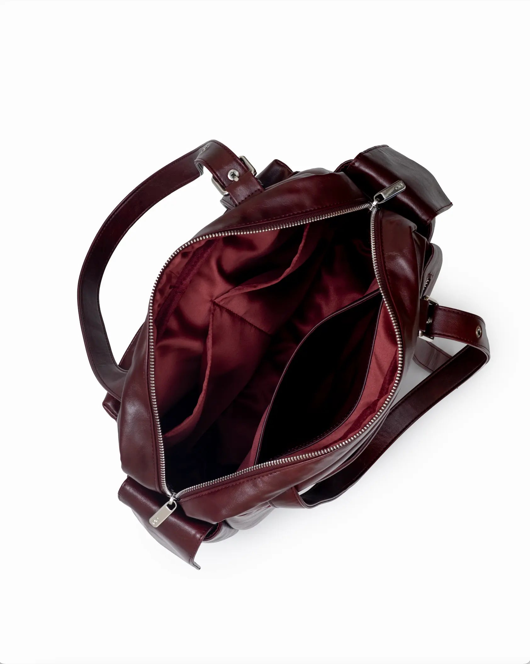 EVERYDAY CITY TOTE BAG IN CHERRY 