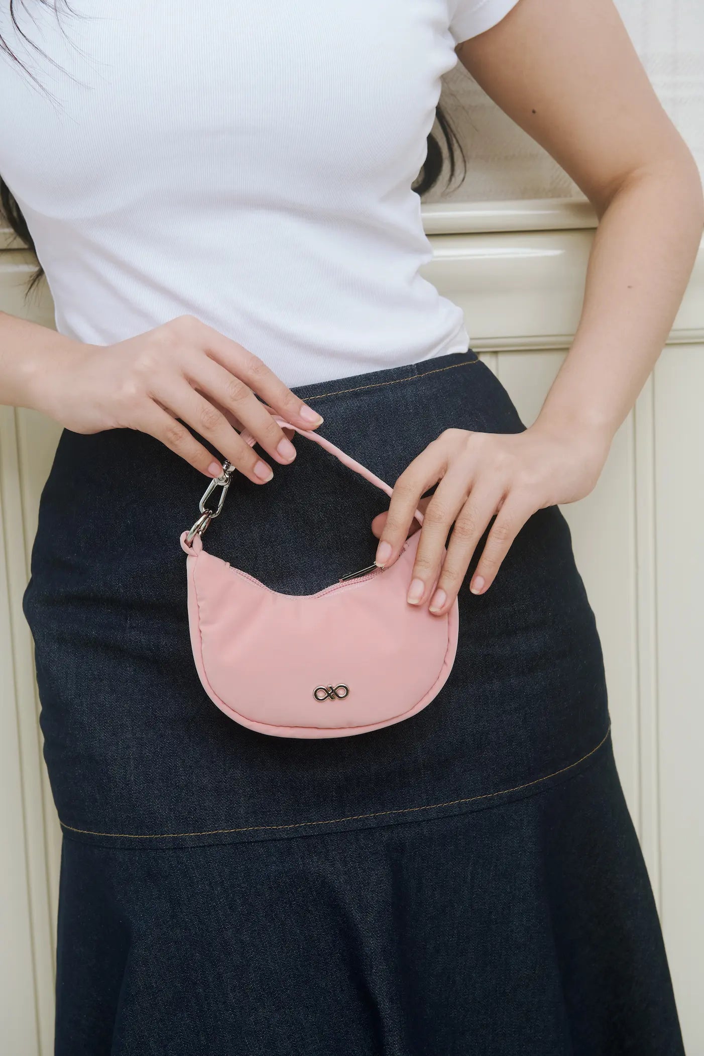 NANO POUCH IN BLUSH 